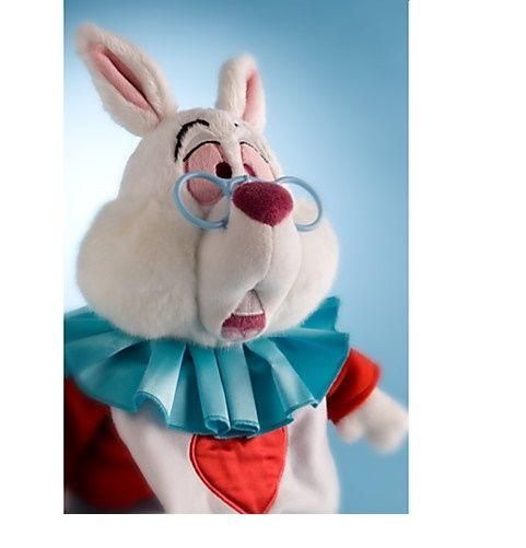 Disney ふしぎの国のアリス 白うさぎ ぬいぐるみ White Rabbit Plush 15