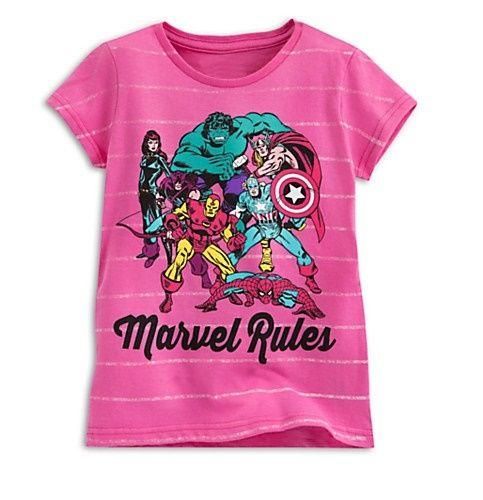 Avengers t shirt for girls sale