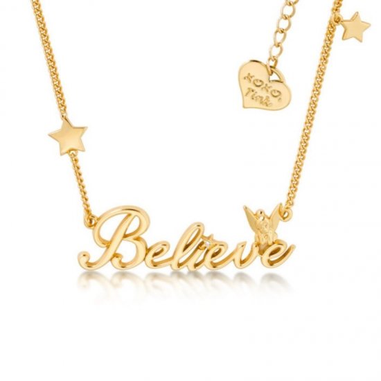 Tinkerbell believe online necklace