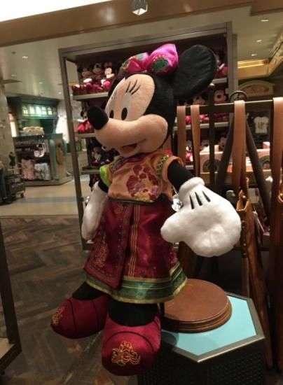 上海ディズニーランド ミニー チャイナ服 ぬいぐるみ - ディズニーフィギュア・グッズ通販店舗 ディズニーコレクション