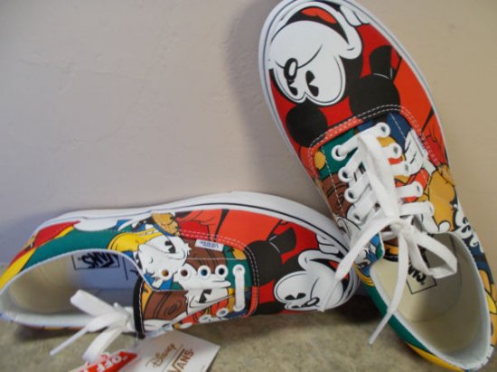 Vans Era Disney Mickey Friends Goofy Donald Duck Shoes Mens Size 12 New In Box ディズニーフィギュア グッズ通販店舗 ディズニーコレクション
