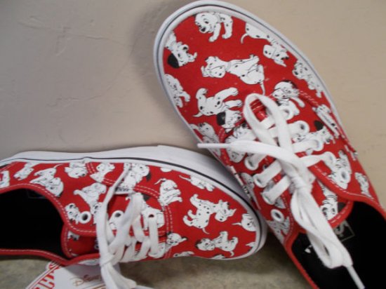 VANS Authentic Disney 101 Dalmatians Red Shoes Kids/Childrens Size 2 New In  Box - ディズニーフィギュア・グッズ通販店舗 ディズニーコレクション