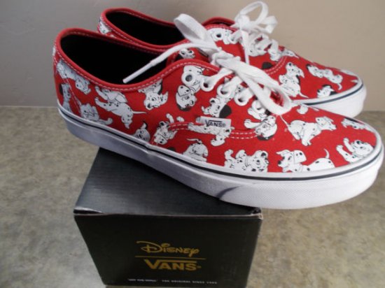 VANS Authentic Disney 101 Dalmatians Red Shoes Kids/Childrens Size 2 New In  Box - ディズニーフィギュア・グッズ通販店舗 ディズニーコレクション
