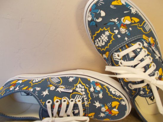 VANS Authentic Disney Donald Duck Navy Shoes Men's Size 9 New In Box -  ディズニーフィギュア・グッズ通販店舗 ディズニーコレクション