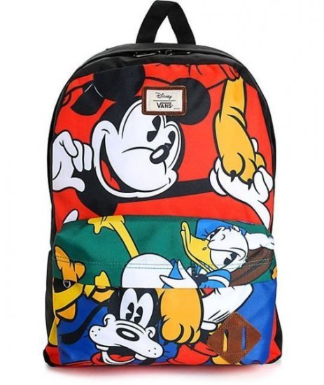 Vans disney backpack on sale mickey