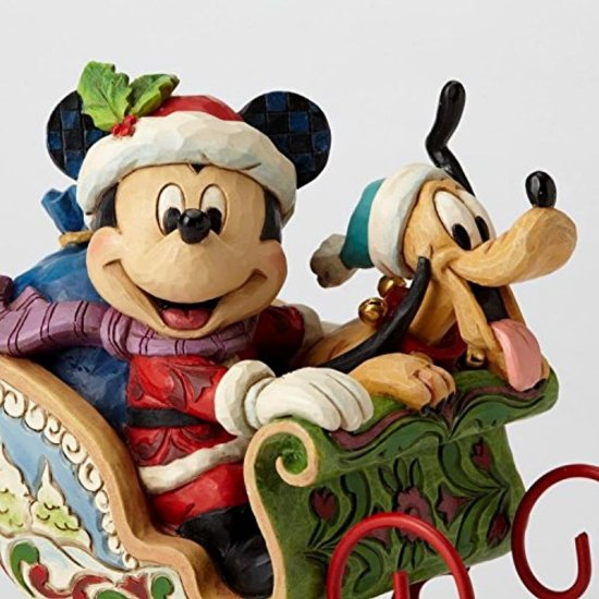 ディズニー ミッキーとプルートフィギュア Mickey Mouse and Pluto ''Gone Fishing'' Figure -  ディズニーフィギュア専門店　マジックキャッスル