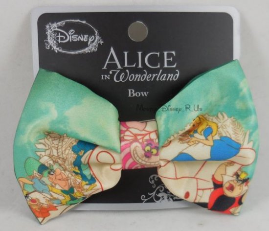 Disney ふしぎの国のアリス リボン ヘアクリップ Alice In Wonderland Characters Print Hair Bow  Clip - ディズニーフィギュア・グッズ通販店舗 ディズニーコレクション