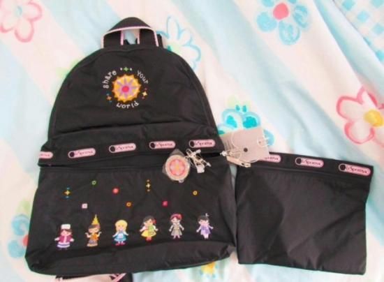 Disney LeSportsac レスポートサック スモールワールド バックパック 