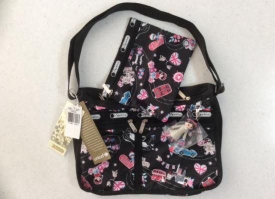 Disney LeSportsac レスポートサック スモールワールド ロンドン