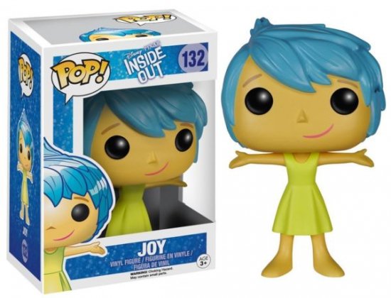 Funko Pop Disney/Pixar Inside Out Joy Vinyl Action Figure Collectible Toy  132 - ディズニーフィギュア・グッズ通販店舗 ディズニーコレクション