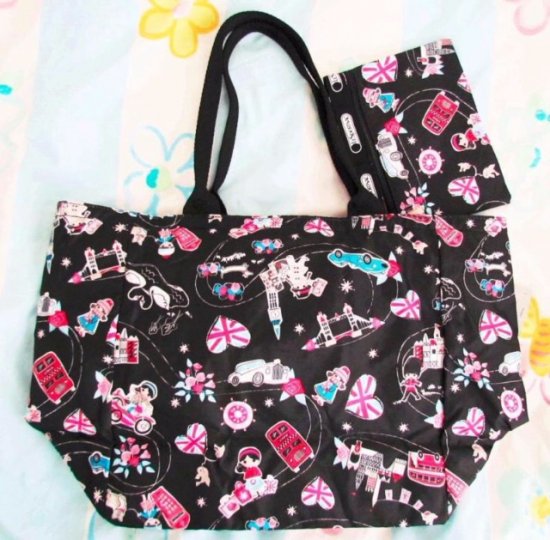 Disney LeSportsac レスポートサック スモールワールド トートバッグ ...