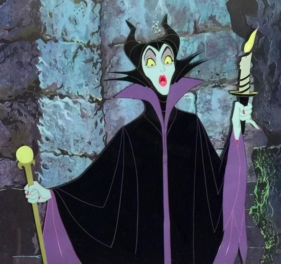 極希少　レア　美品　マレフィセント セル画 極希少 レア 美品 マレフィセント セル画 ディズニーフィギュア