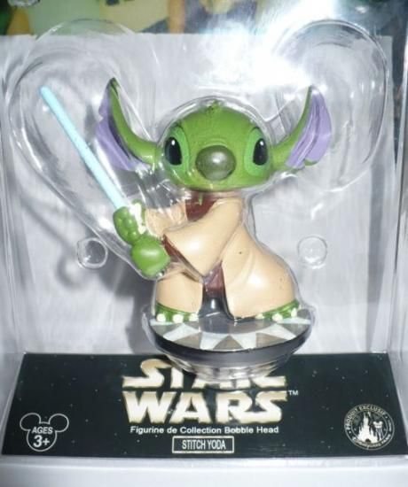 STAR WARS STITCH AS YODA DISNEYLAND PARIS EXCLUSIVE DISNEY