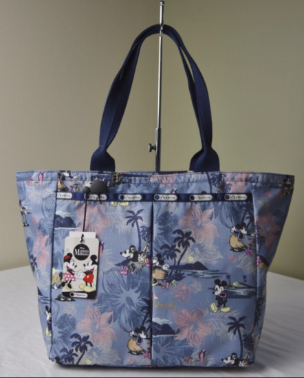 Disney LeSportsac レスポートサック ミッキーマウス ミニーマウス バケーション Everygirl トートバッグ -  ディズニーフィギュア・グッズ通販店舗 ディズニーコレクション