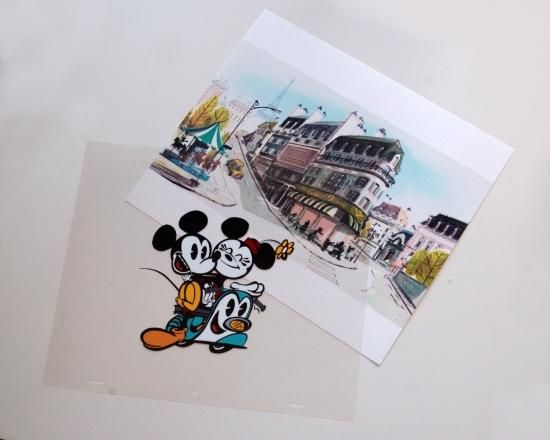 ディズニー 限定品 ミッキー＆ミニー セル画 Disney ディズニー ミッキー ミニー セル画 原画 限定 レア 入手困難