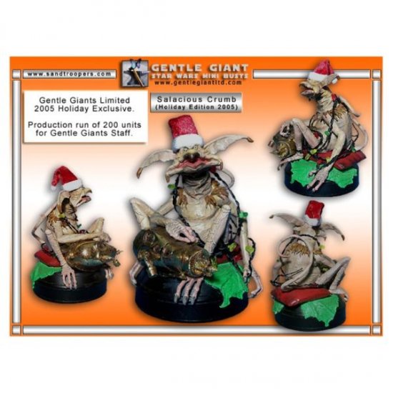 Gentle Giant ジェントルジャイアント Star Wars スターウォーズ Salacious Crumb サレシャス・B・クラム -  ディズニーフィギュア・グッズ通販店舗 ディズニーコレクション