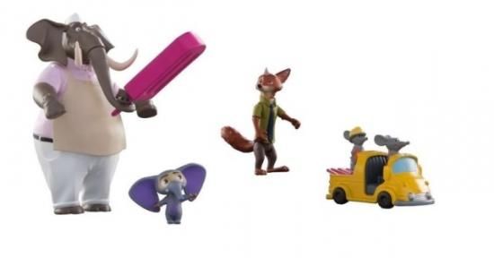 ズートピア ZOOTOPIA ニック フィニック フィギュア セット