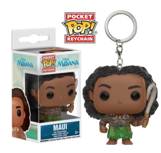 モアナと伝説の海 マウイ Funko Pocket POP キーチェーン アクション フィギュア - ディズニーフィギュア・グッズ通販店舗 ディズニー コレクション