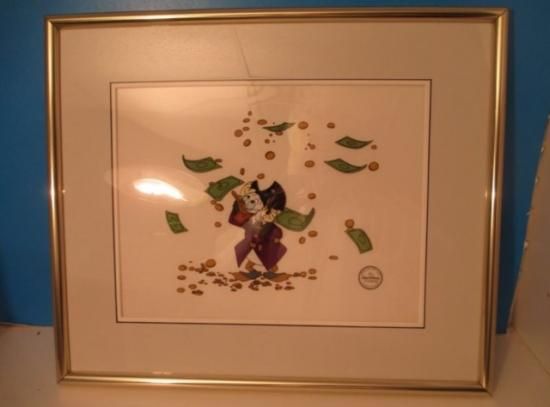 スクルージ・マクダック & マネー スノーグローブ ディズニー