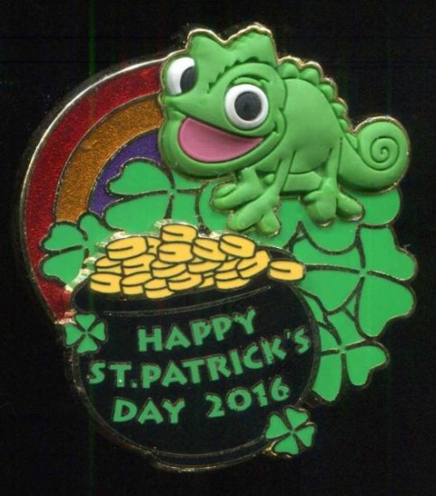 St. Patrick’s Day 2016 Tangled Pascal LE Disney Pin 113744 -  ディズニーフィギュア・グッズ通販店舗 ディズニーコレクション