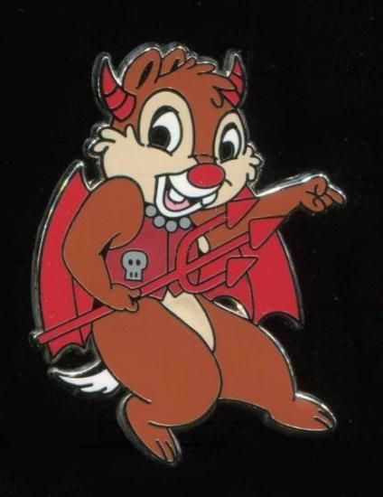 ディズニーピンバッジ Devil Dale Disney Pin 79391 - ディズニーフィギュア・グッズ