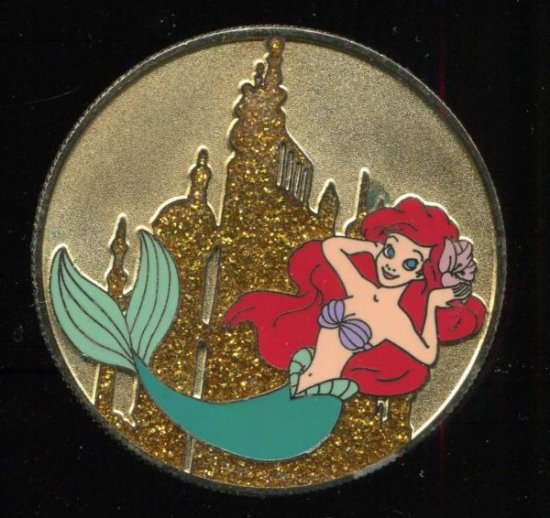 Disneyshopping.com Gold Coin Series Little Mermaid Ariel LE 250 Disney Pin  63626 - ディズニーフィギュア・グッズ通販店舗 ディズニーコレクション