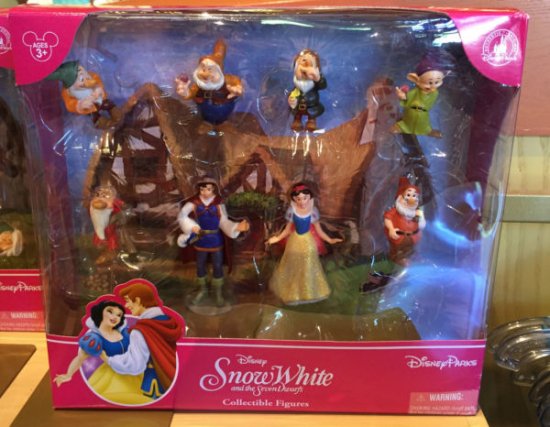 ディズニー 白雪姫 七人の小人 スリーピー 陶器 フィギュア - 置物