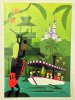 Disney WonderGround Diamond Celebration 60th Jungle Cruise Postcard by SHAG