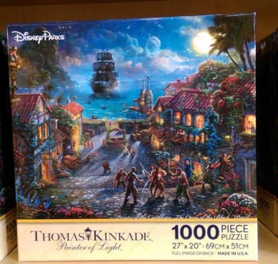 パイレーツ・オブ・カリビアン トーマスキンケード パズル Puzzle 1000ピース - ディズニーフィギュア・グッズ通販店舗 ディズニーコレクション