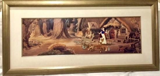 ディズニー セル画 限定品 SNOW WH ITE A NEW HOME