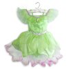 Disney Store Deluxe Tinkerbell Fairy Costume Dress Girls Size 3 4 5/6 7/8 9/10
