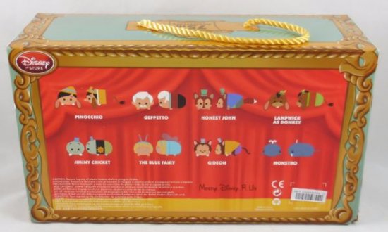 Rare D23 Expo 2015 - Disney Store Pinocchio 75th Tsum Tsum Box 