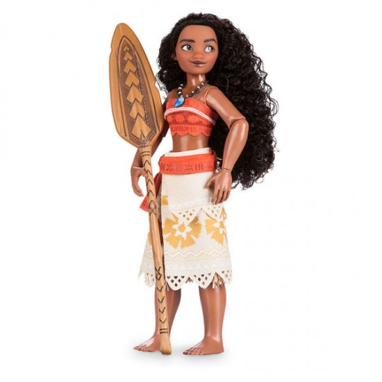 Disney Store 限定 モアナと伝説の海 パドル付きドール Island ...