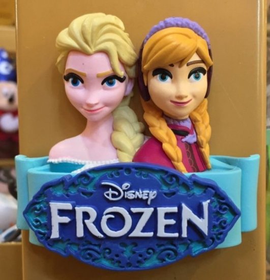 Disney Parks Exclusive Frozen Elsa & Anna 3D Magnet Head with Banner New -  ディズニーフィギュア・グッズ通販店舗 ディズニーコレクション