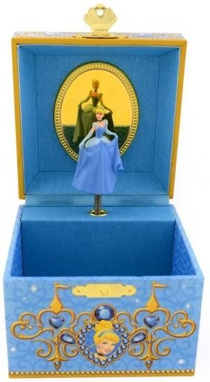 Disney シンデレラ オルゴール付き ジュエリーボックス disney parks cinderella musical jewelry box  - ディズニーフィギュア・グッズ通販店舗 ディズニーコレクション