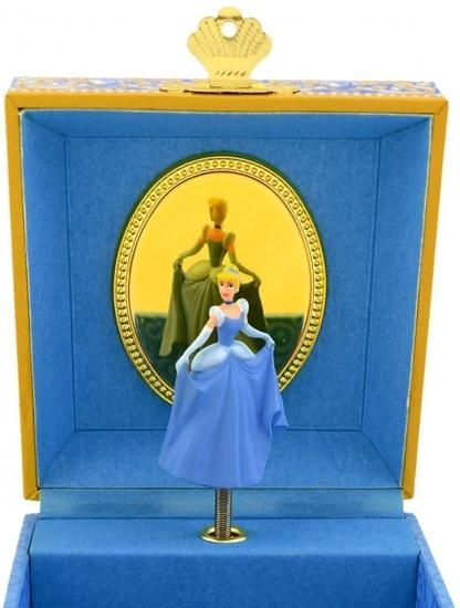 Disney シンデレラ オルゴール付き ジュエリーボックス disney parks cinderella musical jewelry box  - ディズニーフィギュア・グッズ通販店舗 ディズニーコレクション