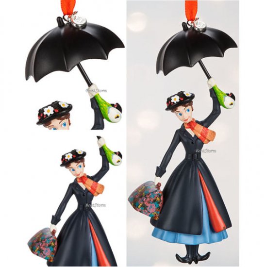 2016 MARY POPPINS Umbrella Sketchbook Ornament Disney Store FREE SHIPPING  IN BOX - ディズニーフィギュア・グッズ通販店舗 ディズニーコレクション