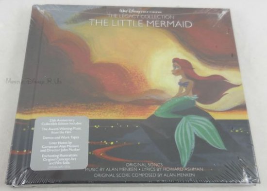 Disney Records Legacy Collection Little Mermaid Soundtrack Music Audio CD  Set - ディズニーフィギュア・グッズ通販店舗 ディズニーコレクション