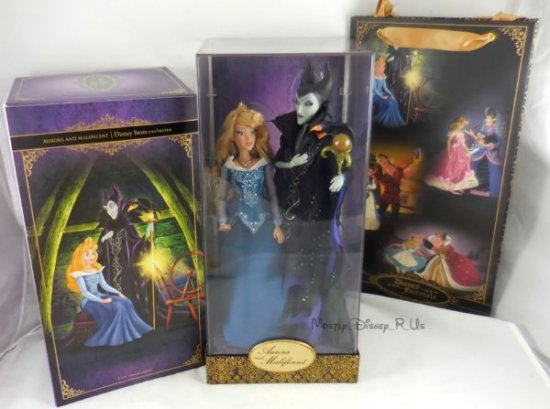 Disney Sleeping Beauty Aurora & Maleficent Fairytale Designer Dolls LE  4259/6000 - ディズニーフィギュア・グッズ通販店舗 ディズニーコレクション