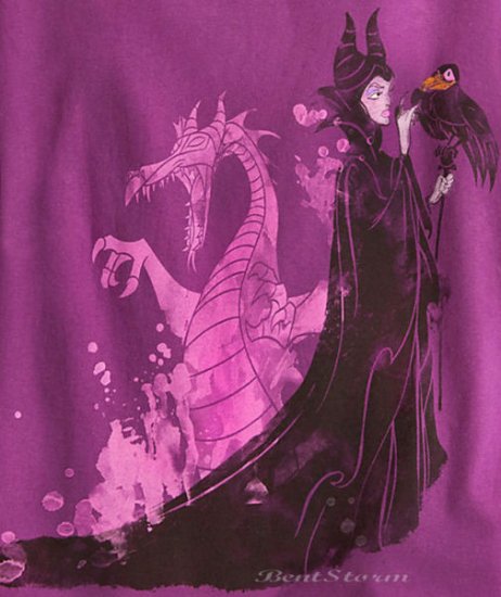 NEW Disney Store MALEFICENT Dragon Diablo Ladies Tee Shirt T Sleeping  Beauty - ディズニーフィギュア・グッズ通販店舗 ディズニーコレクション