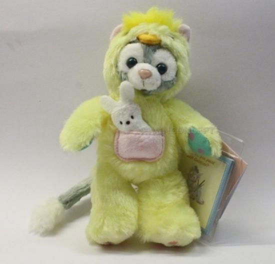 香港ディズニーランド限定　2018イースター ジェラトーニぬいぐるみキーチェーン 香港ディズニー 2017 イースター ジェラトーニ ぬいぐるみ キー