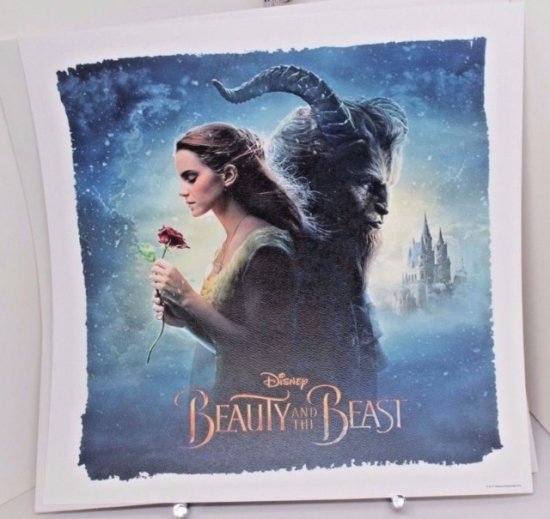 上質直営通販 ディズニー 美女と野獣 Beauty and the Beast 額入り