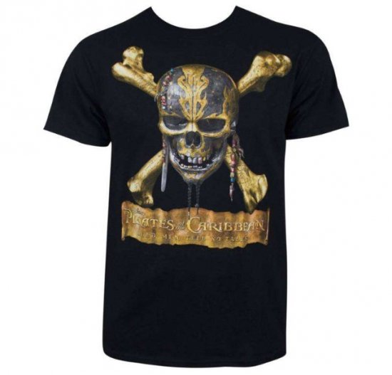 Disney Pirates Of The Caribbean パイレーツ・オブ・カリビアン Dead Men Tell No Tales Tシャツ  - ディズニーフィギュア・グッズ通販店舗 ディズニーコレクション