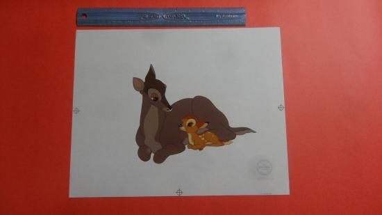 ディズニーセル画 バンビ Bambi Deer to My Heart 限定 ディズニー