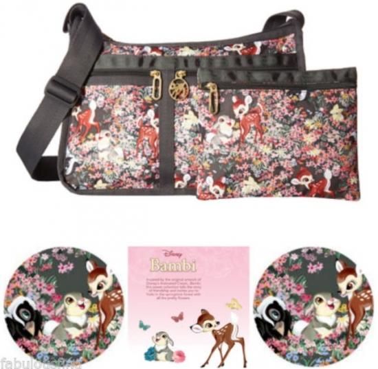 Disney LeSportsac レスポートサック バンビ&フレンズ Everyday バッグ 