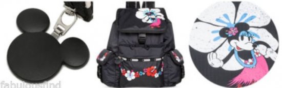 Disney LeSportsac レスポートサック ミニーマウス フラ ハイビスカス