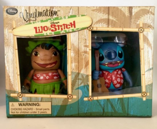 バイナルメーション Vinylmation リロ&スティッチ ハワイ フラ ギター コンボ セット - ディズニーフィギュア・グッズ通販店舗  ディズニーコレクション