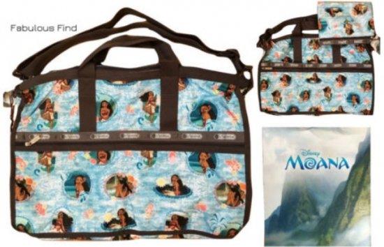 LeSportsac レスポートサック Disney モアナと伝説の海 Weekender ダッフルバッグ - ディズニーフィギュア・グッズ通販店舗  ディズニーコレクション