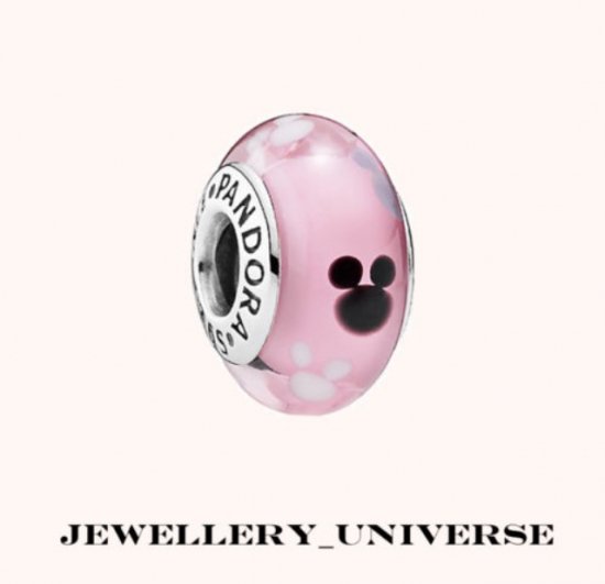 パンドラ Pandora ミッキーマウス Icon Murano チャーム ディズニー