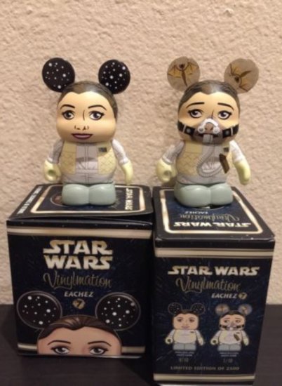 バイナルメーション Vinylmation Star Wars スターウォーズ レイア姫 Leia Hoth Variant & Non -  ディズニーフィギュア・グッズ通販店舗 ディズニーコレクション